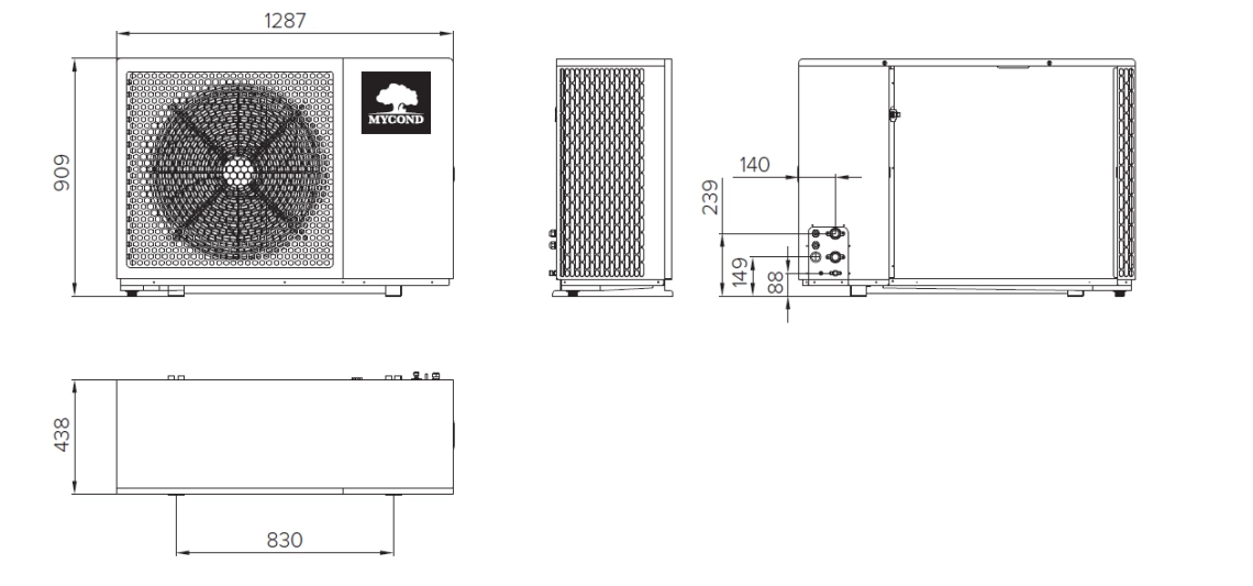 Mycond BeeEco Kokonaismitat - 2