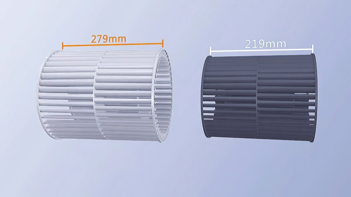 MyCond High ESP-kanava, suurennettu tuuletinpyörä 279 mm