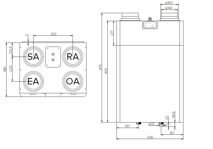 MyCond MCFA Yleiset mitat - 1