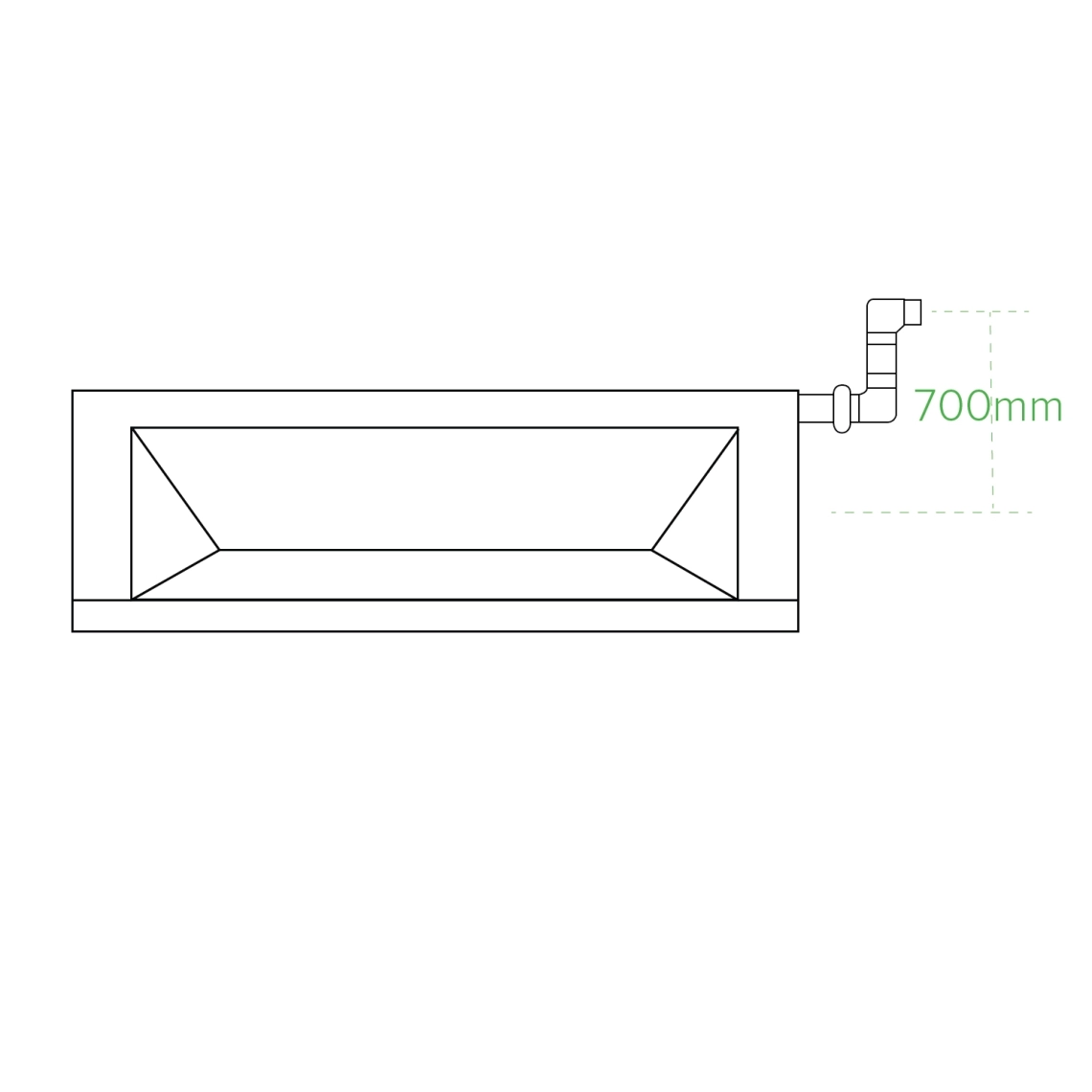 MyCond Medium ESP -kanavaviemäripumpun nostokorkeus 700 mm:iin asti
