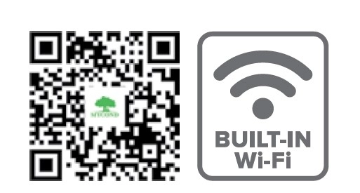 Mycond MSHA(C) -allasilmankuivaimet, joissa on Wi-Fi-ohjaus.