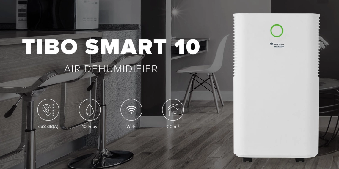 MyCond TIBO Smart 10, jossa on Wi-Fi-ohjaus ja alhainen melutaso