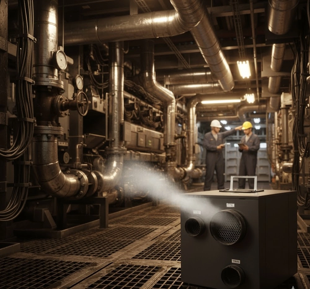 Adsorptioilman kuivain teollisuusprosesseihin Mycond DESS 80