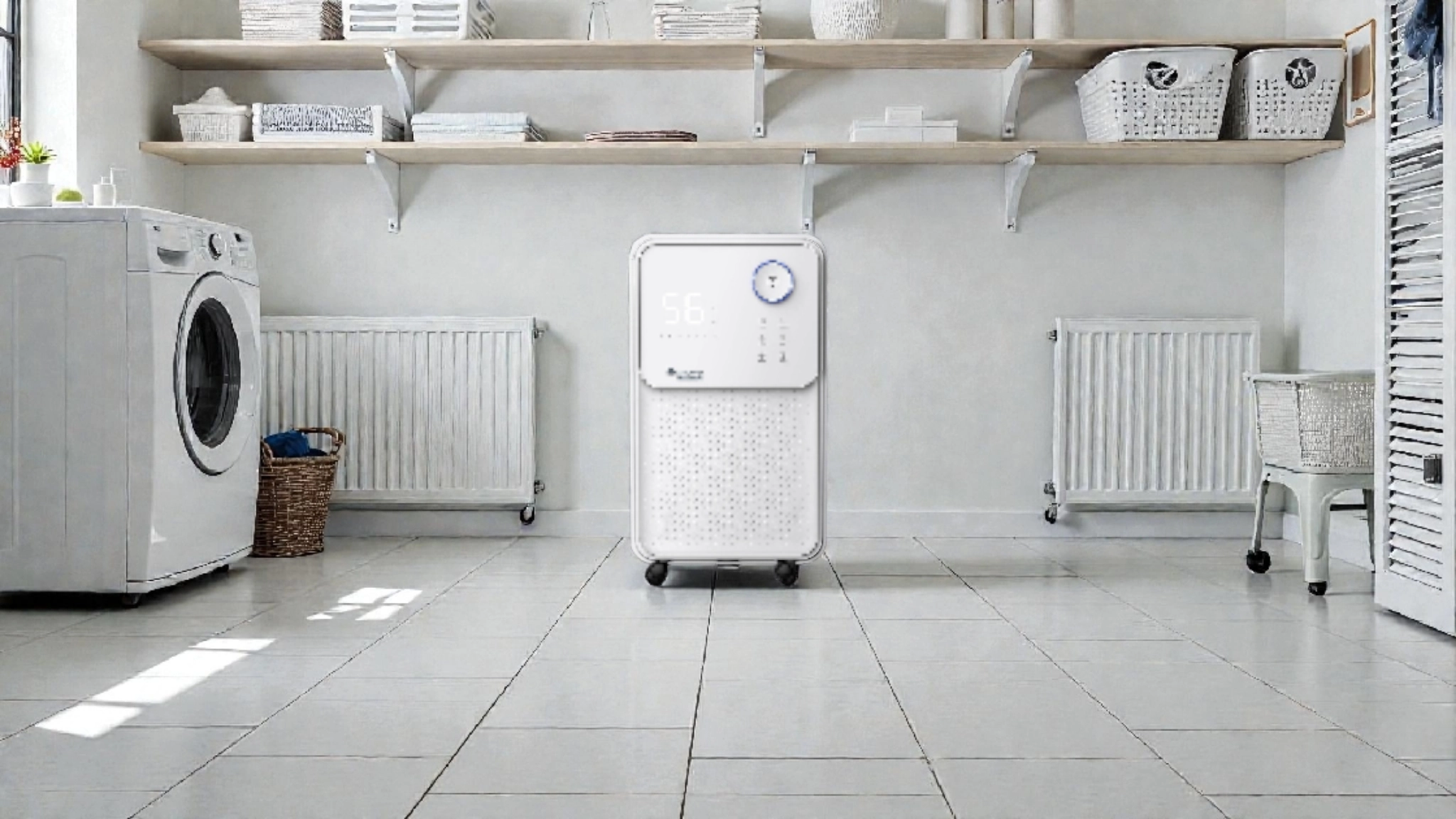 Asuntoon tarkoitetun ilmankuivaimen LED-näyttö - Yugo Smart 16