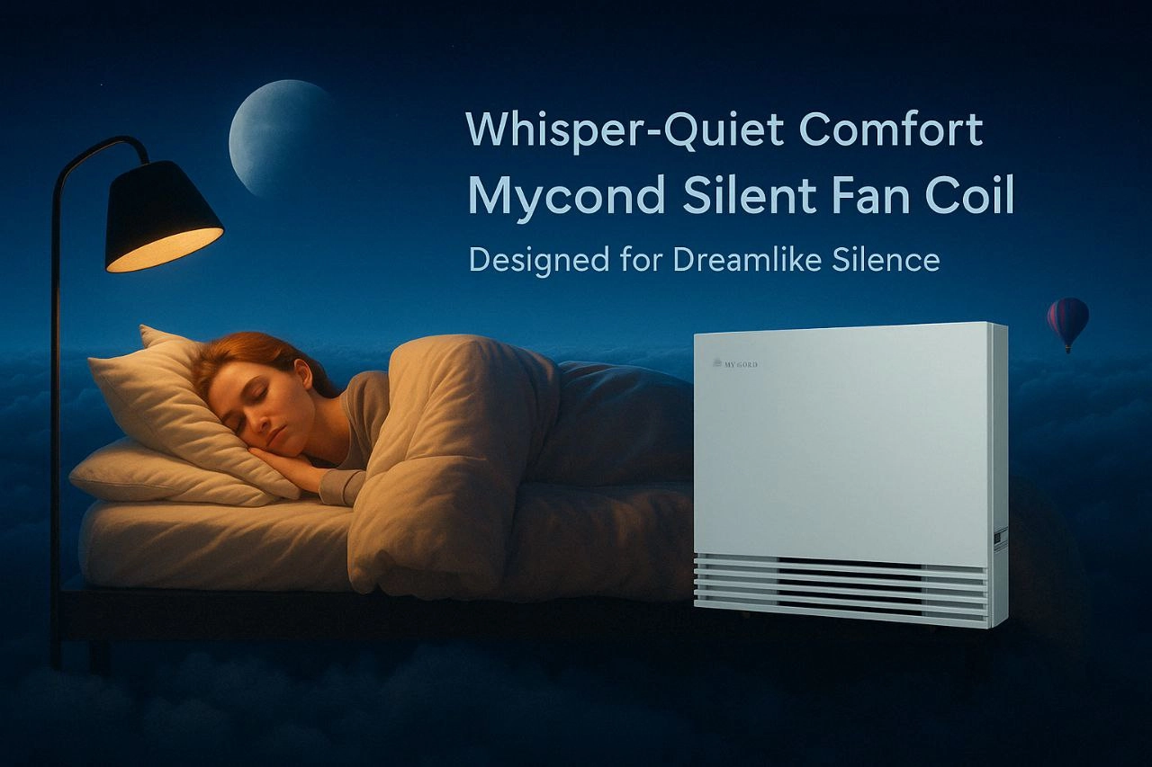 Makuuhuoneen Mycond Silent -sarjan fancoil