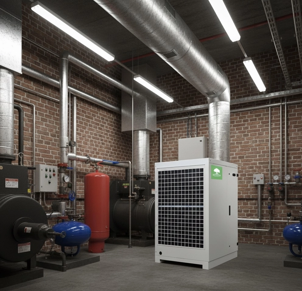 Kompressioilmankuivain R410A, vakaa toiminta Mycond MID MSP