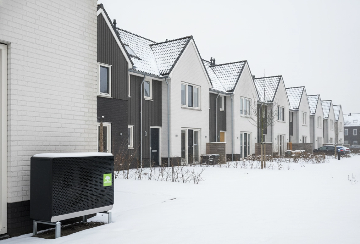 Nykyaikainen ilmastoekosysteemi l&auml;mp&ouml;pumpulla Mycond BeeSmart