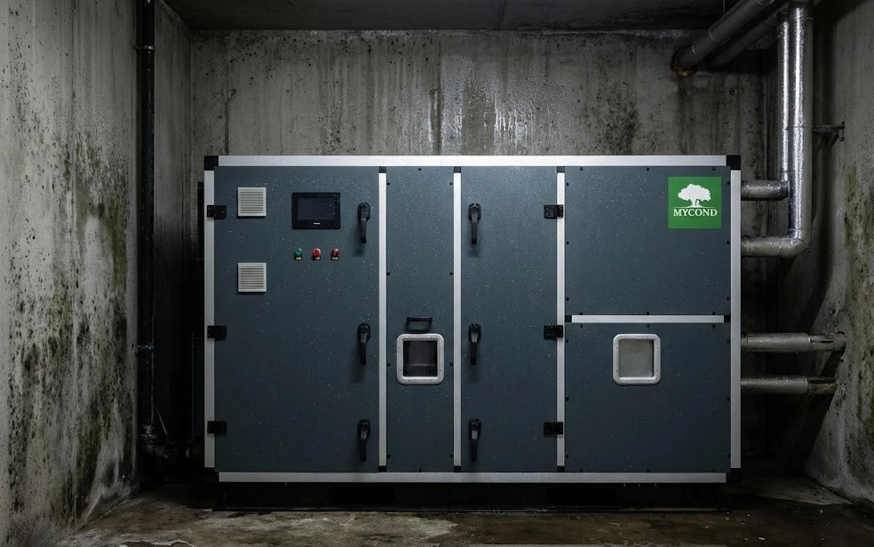 Teollinen adsorptioilmankuivain teknisiin kohteisiin, Mycond DESS