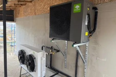 Lähiöasunto Mycond Split -lämpöpumpuilla BeeHeat-sarja