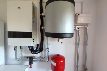 Villa Mycond Split -lämpöpumpuilla BeeHeat MHS-N14BH/MHS-U14BH