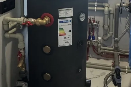 Omakotitalo Mycond-lämpöpumpulla MBasic