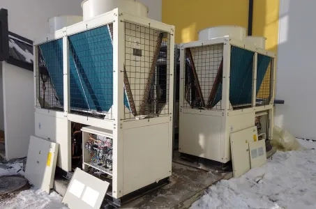 Kaupallinen vähittäiskaupan ilmastointijärjestelmä, jota ohjaa Mycond Modular Heat Pump