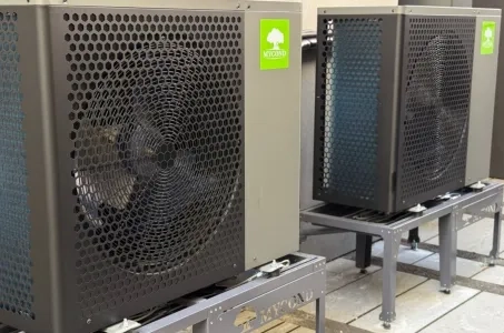 Yksityinen kotilämmitysratkaisu Mycond BeeHeat Split -lämpöpumpuilla